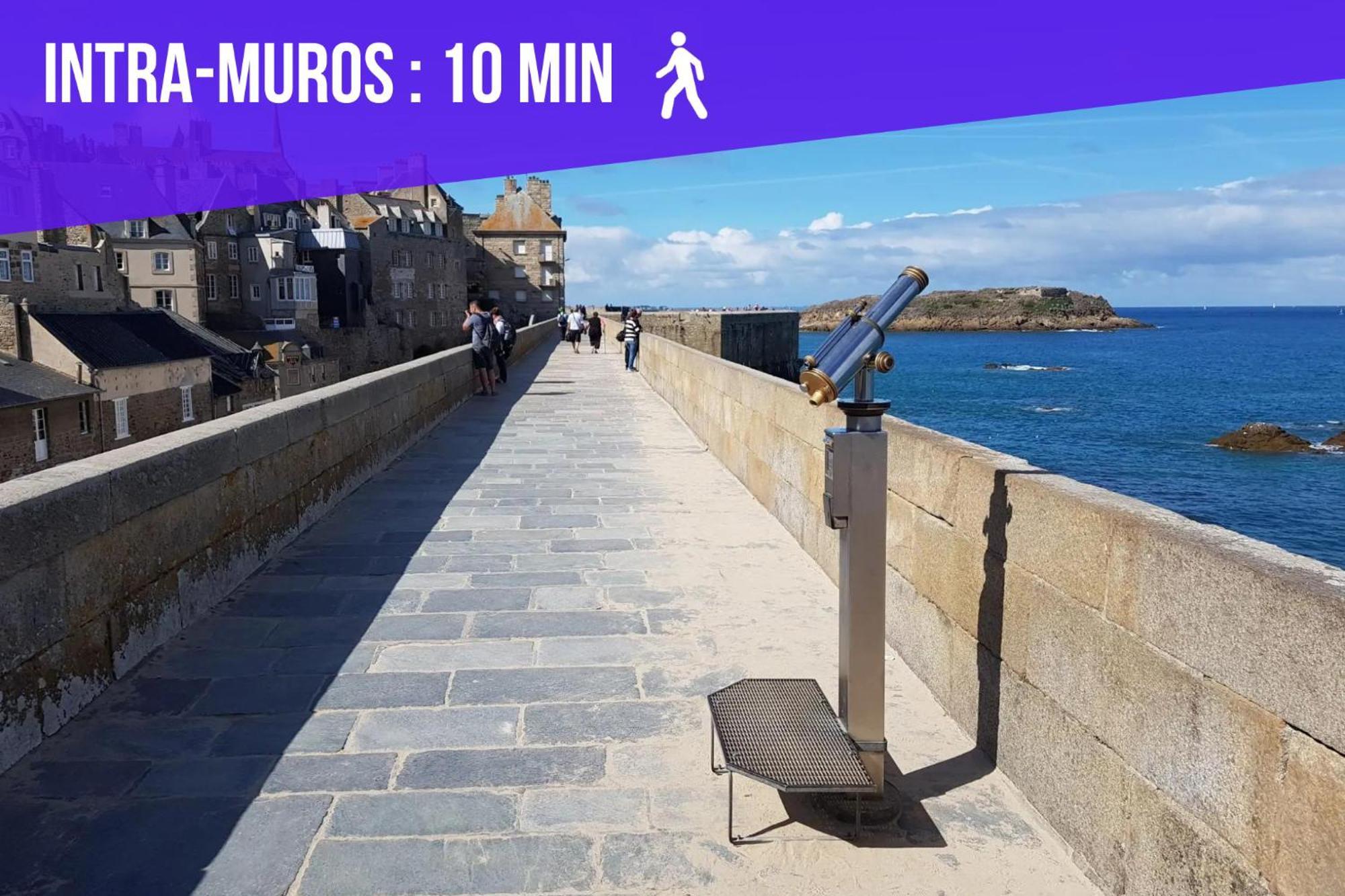 Escalier 16 - 30 M Plage Du Sillon - Proche Intra Saint-Malo Exterior foto